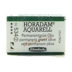 Schmincke HORADAM Aquarell - 534 Verde oliva permanente