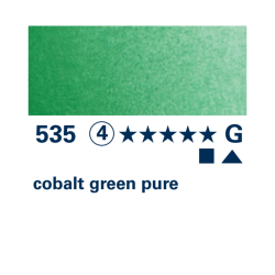 Schmincke HORADAM Aquarell - 535 Verde di cobalto puro