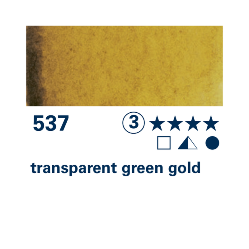 Schmincke HORADAM Aquarell - 537 Oro verde trasparente
