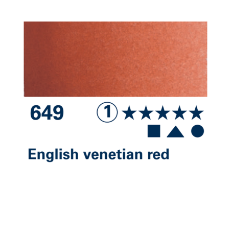 Schmincke HORADAM Aquarell - 649 Rosso inglese veneziano