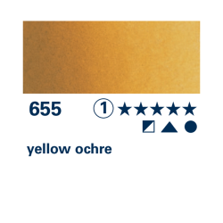 Schmincke HORADAM Aquarell - 655 Ocra chiara