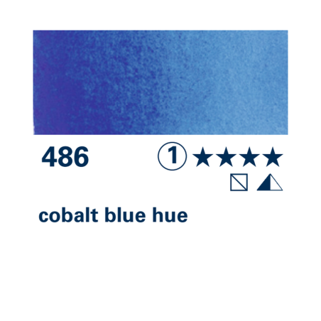Schmincke HORADAM Aquarell - 486 Tinta blu di cobalto