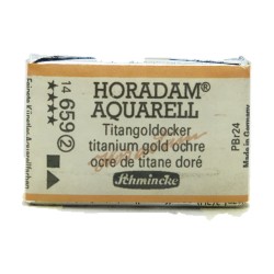 Schmincke HORADAM Aquarell - 659 Ocra di titanio dorata