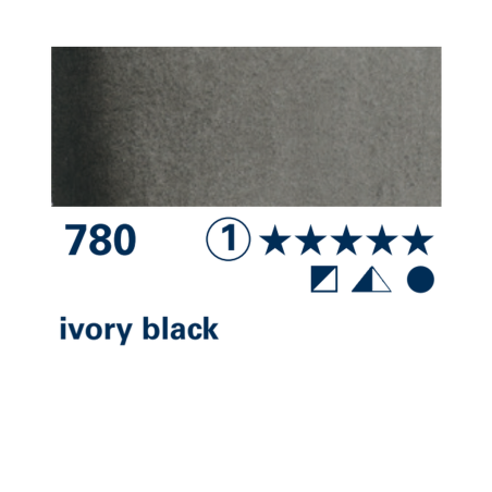 Schmincke HORADAM Aquarell - 780 Nero avorio