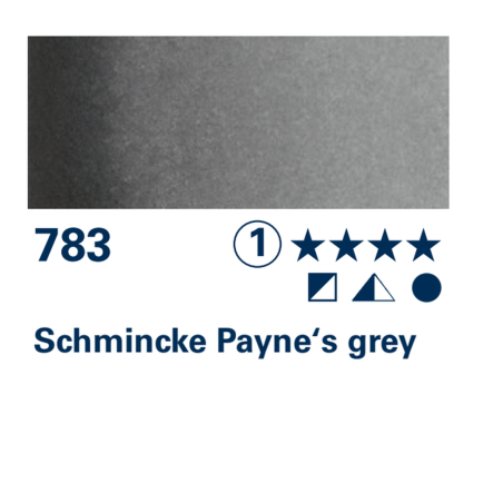 Schmincke HORADAM Aquarell - 783 Grigio di Payne Schmincke
