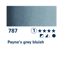 Schmincke HORADAM Aquarell - 787 Grigio di Payne bluastro