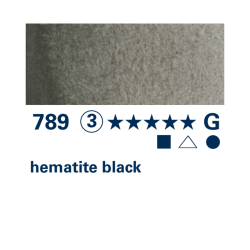 Schmincke HORADAM Aquarell - 789 Nero di ematite