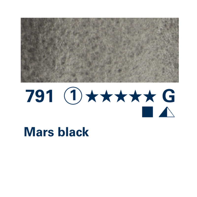 Schmincke HORADAM Aquarell - 791 Nero marte