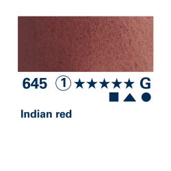 Schmincke HORADAM Aquarell - 645 Rosso indiano