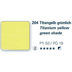 Schmincke PRIMAcryl 204 Giallo di titanio verdognolo 60 ml