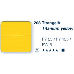 Schmincke PRIMAcryl 208 Giallo di titanio 60 ml