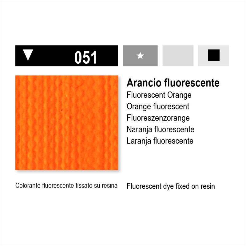Maimeri Acrilico - 051 Arancio fluorescente
