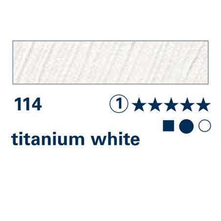 Schmincke NORMA Professional - 114 Bianco di titanio