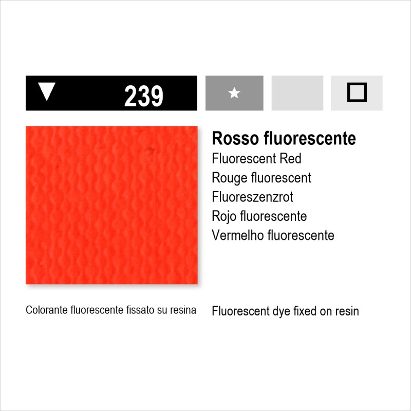 Maimeri Acrilico - 239 Rosso fluorescente