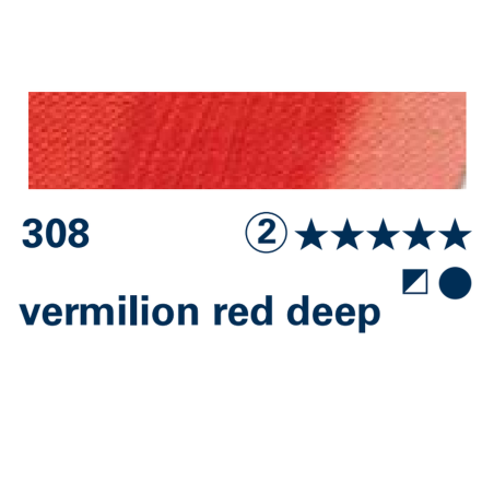 Schmincke NORMA Professional - 308 Rosso vermiglione scuro