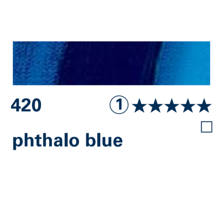 Schmincke NORMA Professional - 420 Blu ftalo