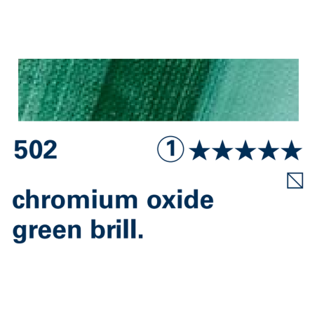 Schmincke NORMA Professional - 502 Verde di cromo ossido brill.