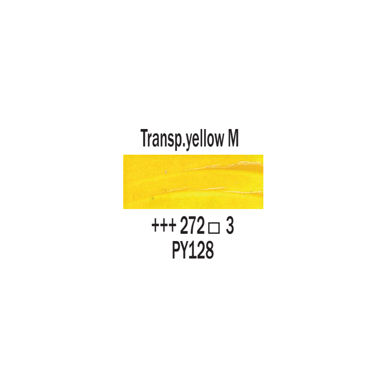 Rembrandt Olio - 272 Giallo trasp.med.
