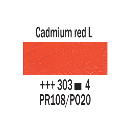 Rembrandt Olio - 303 Rosso cadmio ch.