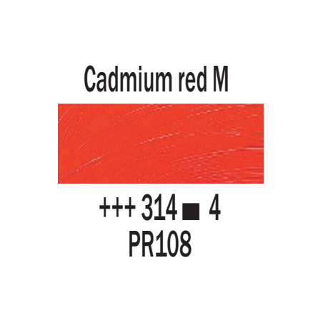 Rembrandt Olio - 314 Rosso cadmio med.