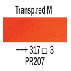 Rembrandt Olio - 317 Rosso trasp.med.