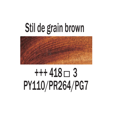Rembrandt Olio - 418 Stil de grain bruno