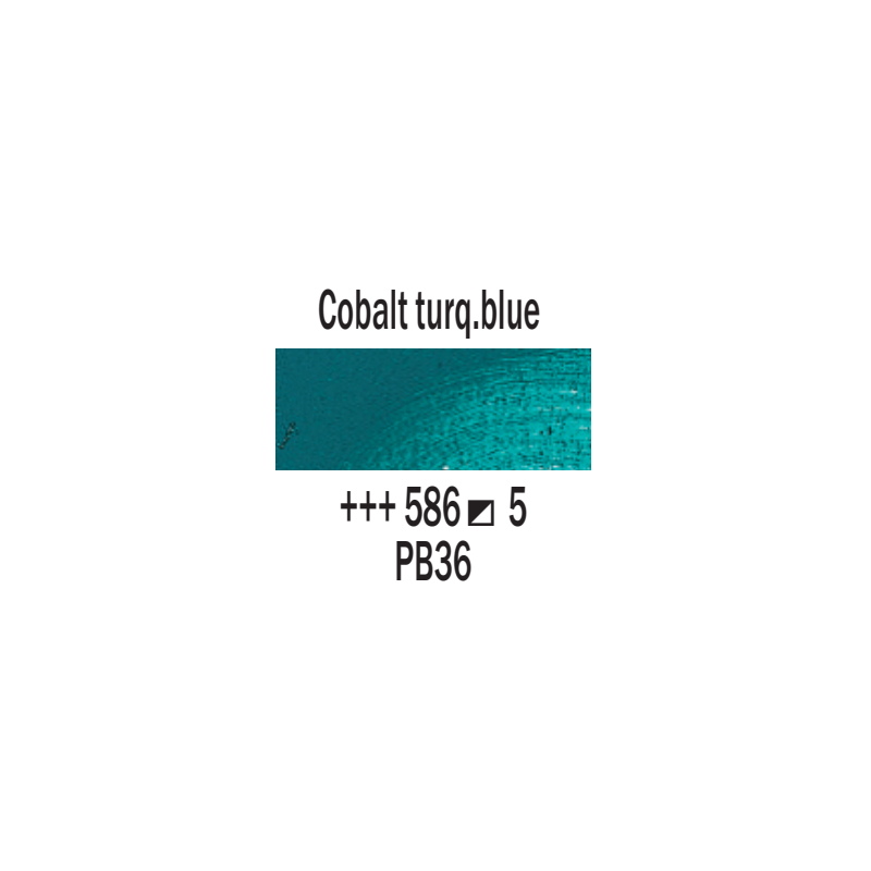 Rembrandt Olio - 586 Blu turchese cob.