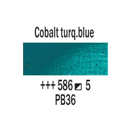 Rembrandt Olio - 586 Blu turchese cob.