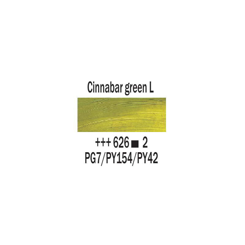 Rembrandt Olio - 626 Cinabro verde ch.