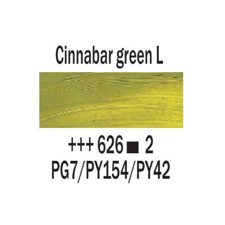 Rembrandt Olio - 626 Cinabro verde ch.