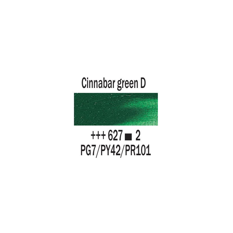 Rembrandt Olio - 627 Cinabro verde sc.