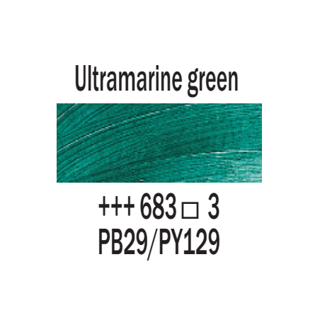 Rembrandt Olio - 683 Verde oltremare