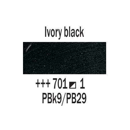 Rembrandt Olio - 701 Nero d'avorio
