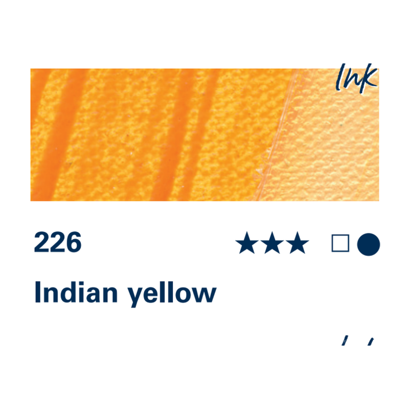 Schmincke AKADEMIE Acryl color - 226 Giallo indiano