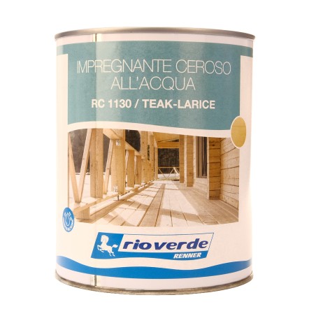 Renner Impregnante ceroso RC1130 Teak-Larice - 750 ml