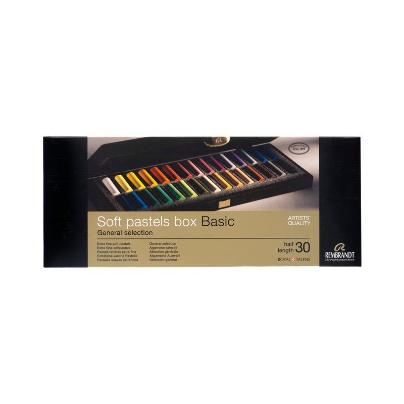 Rembrandt Soft Pastel Basic - cofanetto 30 mezzi pastelli
