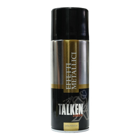 Talken Cromatura Spray 400 ml vernice decorativa metallizzata per interni