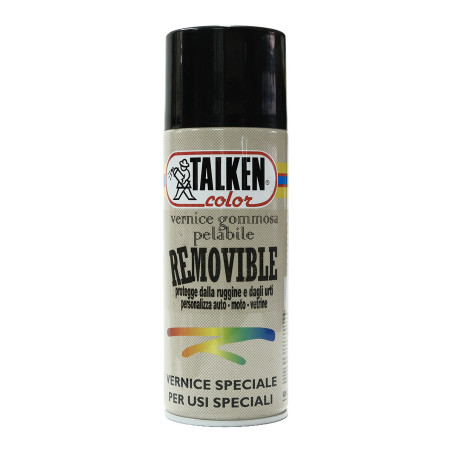 Talken Removible Spray 400 ml vernice gommosa pelabile per auto e decorazioni