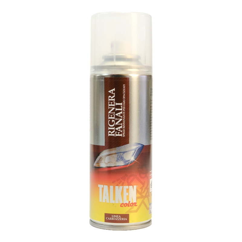 Talken Rigenera Fanali 200 ml – Spray rinnovante lucidante fari opacizzati anti-UV