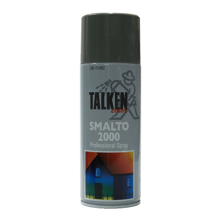 talken smalto 2000 spray 400 ml – smalto alchidico lucido o satinato per metallo, legno e plastica