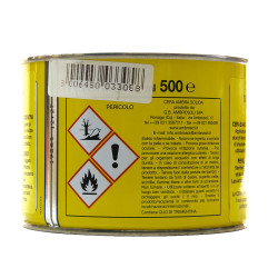 Ambrosoli Cera Ambra Solida 500 ml BIANCO per Legno