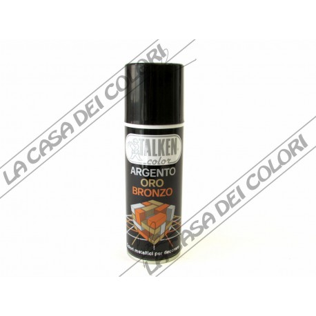 TALKEN - SPRAY - ANODAL - COLORI A SCELTA - 400 ml - VERNICE PER ALLUMINIO  - 9071 NERO ANODIZZATO