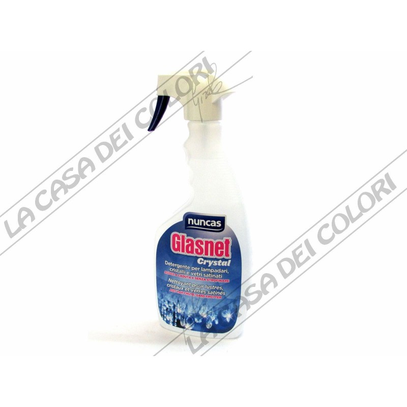 NUNCAS - GLASNET CRYSTAL - 500 ml - DETERGENTE PER OGGETTI IN CRISTALLO -  La Casa dei Colori