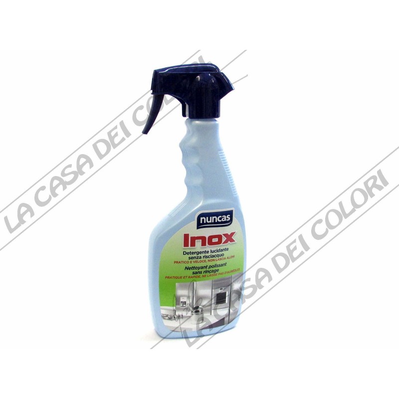 NUNCAS - INOX CREMA PROTETTIVA - 250 ml - CREMA DETERGENTE - La Casa dei  Colori