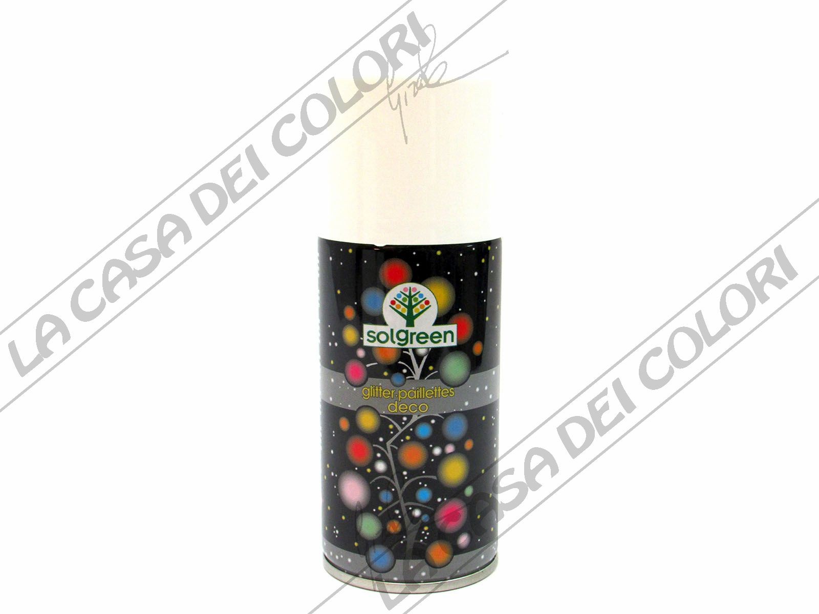 Spray Glitter Argento per decorazioni - Mondo Fai da Te