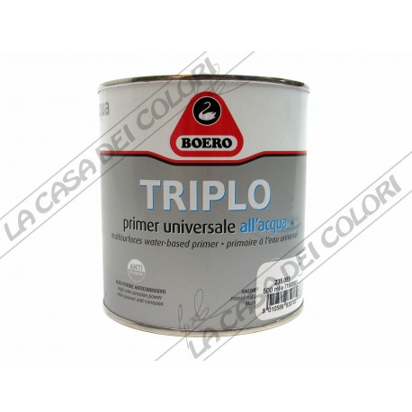 BOERO - TRIPLO - 0,500 lt - PRIMER UNIVERSALE ALL'ACQUA - GRIGIO