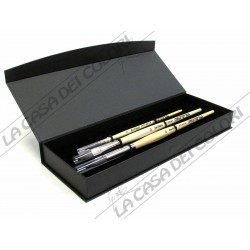 Da Vinci - set regalo per acquarello CASANEO - fibra sintetica - 3 pennelli