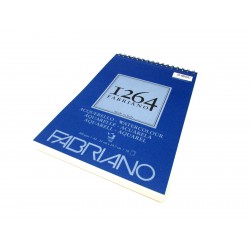 FABRIANO 1264 ACQUERELLO - A4 - 300 g/m2 - ALBUM SPIRALATO 30 FOGLI