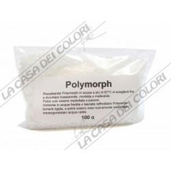 POLYMORPH - 100 g - BIANCO - PLASTICA TERMOPLASMABILE - PLASTICA MODELLABILE