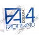 FABRIANO -  F4 - 220 g/mq LISCIO - 33x48cm - BLOCCO 20FG 4 ANGOLI